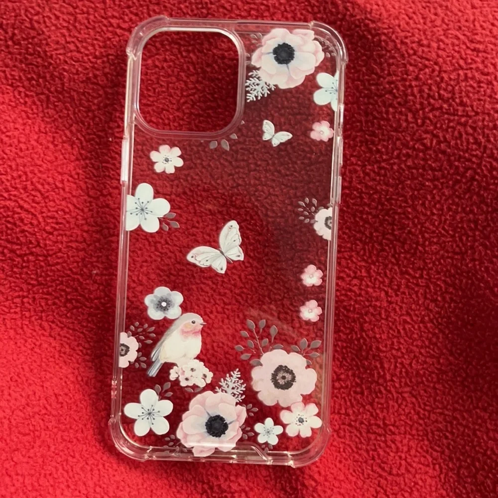 New floral and butterfly phone case - 12 pro max
